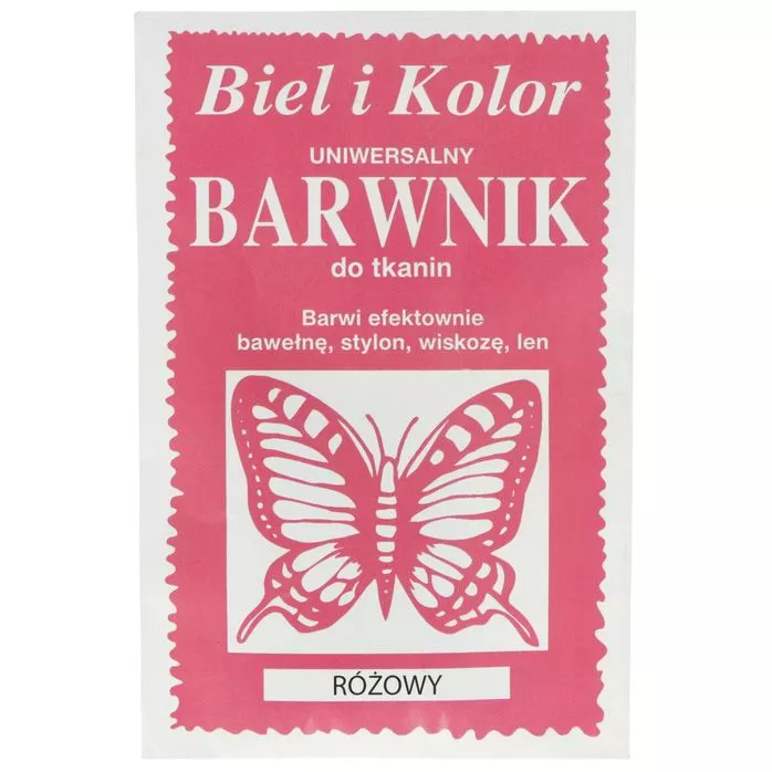 Barwnik do tkanin różowy
