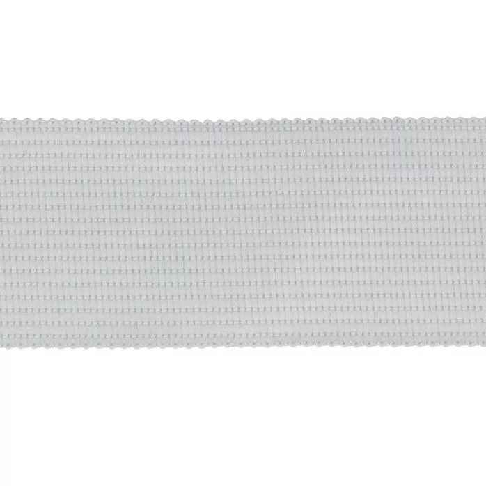 Taśma lamówka dziana 30mm kolor szary jasny 50mb