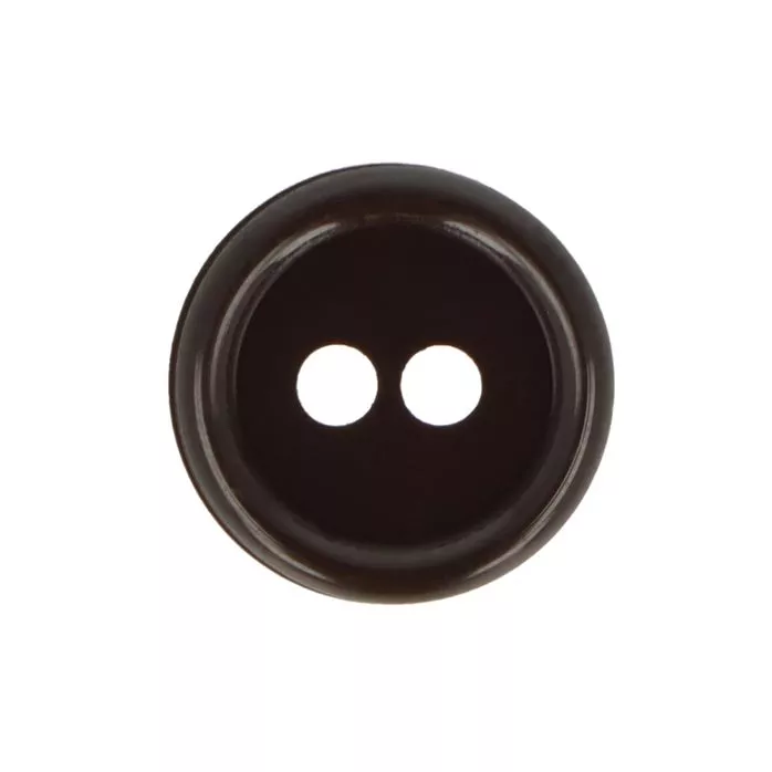 Guziki koszulowe 11mm 18F kolor brązowy ciemny 1000szt.