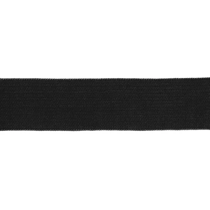 Guma dziana 25mm kolor czarny 25mb