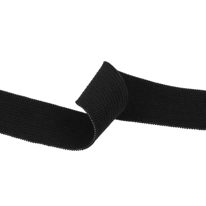 Guma dziana 25mm kolor czarny 25mb