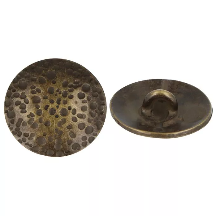 Guzik metalowy ozdobny 30mm