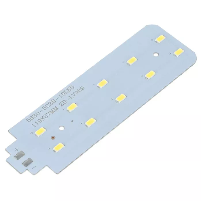 Wymienna listwa LED 10 LED PCB (10 LED, 5W)