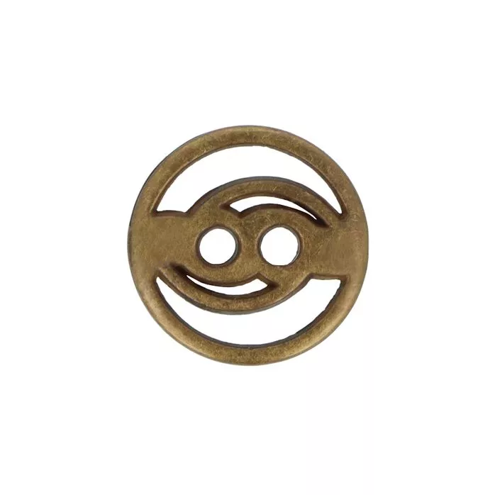 Guzik metalowy 15mm