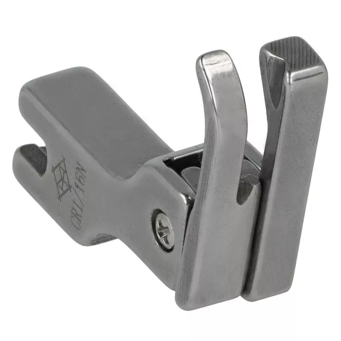 CR1/16N Stopka wyrównawcza (kompensacyjna) prawa wąska 1,6mm do delikatnych tkanin