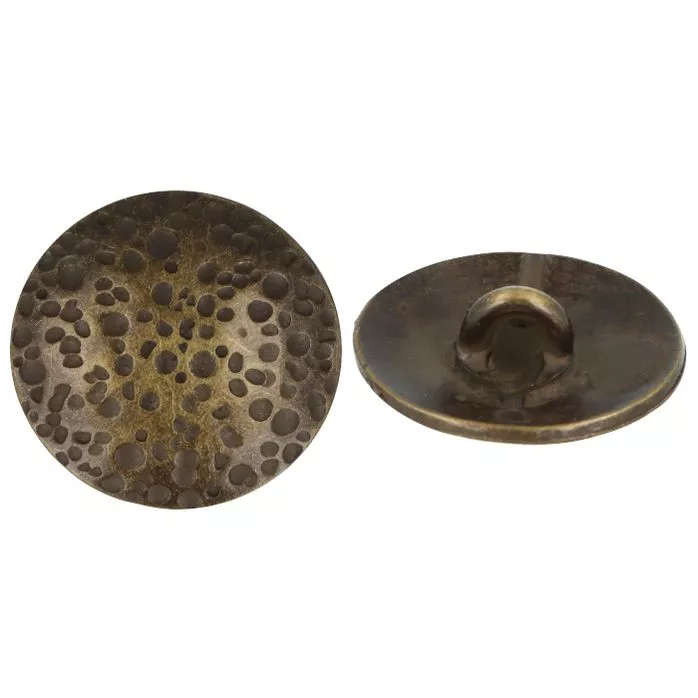 Guzik metalowy ozdobny 25mm