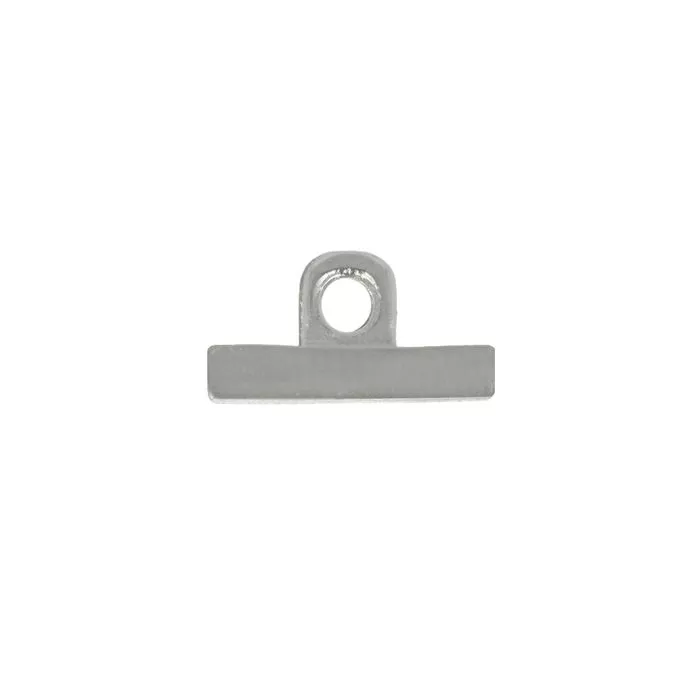 Guzik metalowy patyczek ozdobny 13mm 90szt.