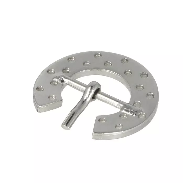 Klamra metalowa 20mm ozdobna ze sprzączką