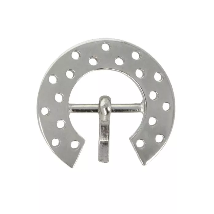Klamra metalowa 20mm ozdobna ze sprzączką