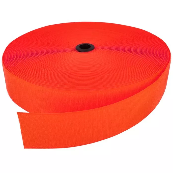 Rzep 50mm haczyk kol. POMARAŃCZ ODBLASK (006/5011/NEON) (krążek-25m)