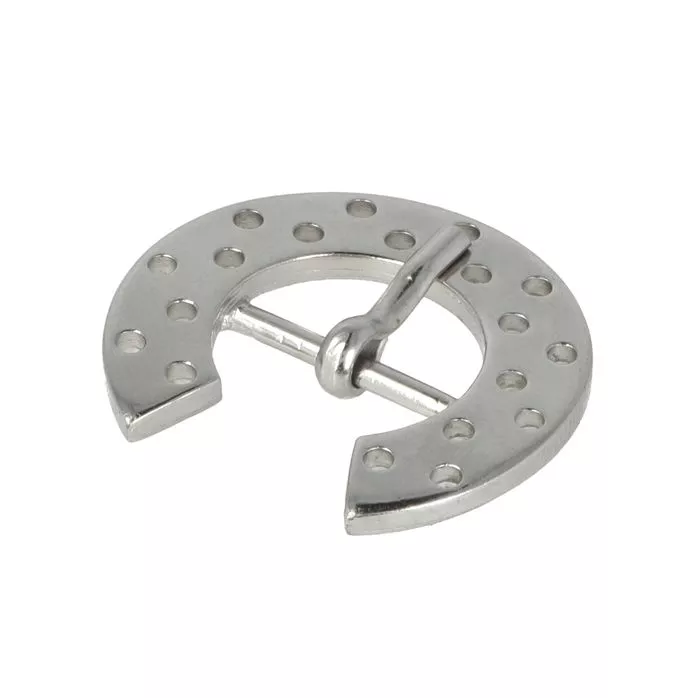 Klamra metalowa 20mm ozdobna ze sprzączką