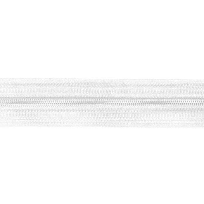 Taśma suwakowa spiralna #7 19.0 g/m kolor biały 200mb