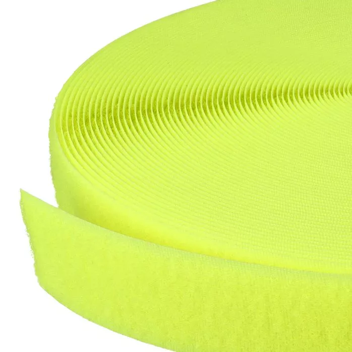 Rzep 30mm pętelka kol. ŻÓŁTY ODBLASK (005, 5087/NEON) (krążek-25m)