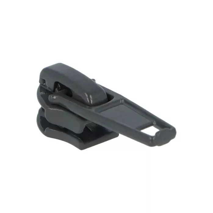 Suwak do taśmy suwakowej spiralnej #5 auto-lock kolor szary 500szt.