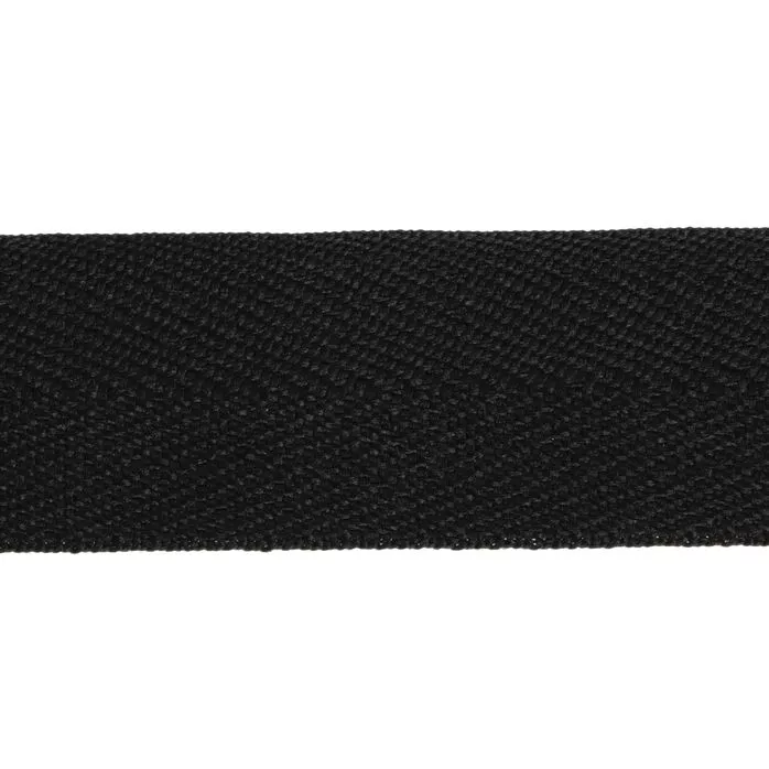 Taśma meblowa tapicerska 30mm jodełka kolor czarny 250mb