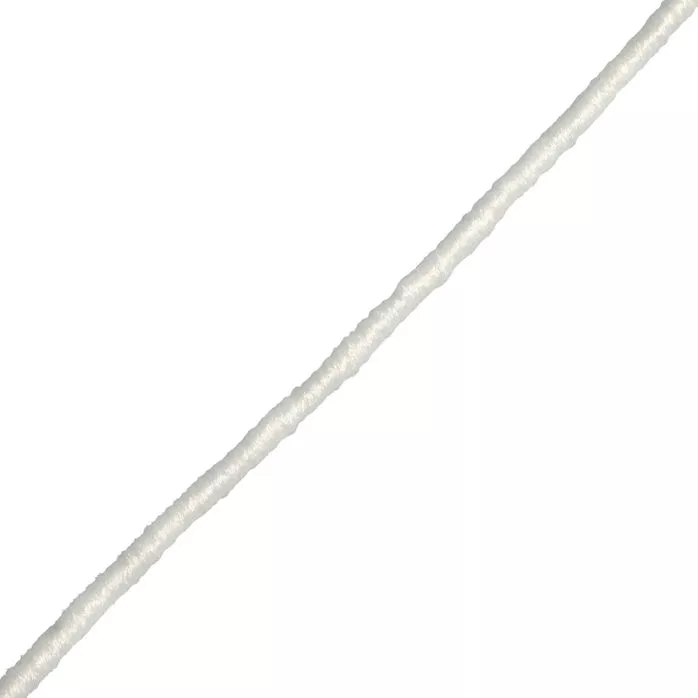 Gumosznurek 2mm kolor biały do maseczek medycznych szpula 610mb