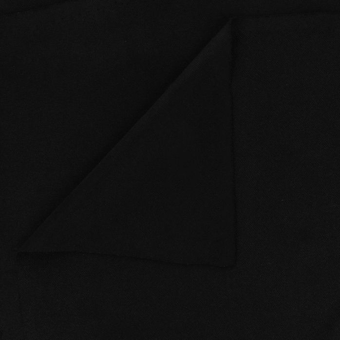 Dzianina poliestrowa szelkowa 250 g/m² kolor czarny 160 cm