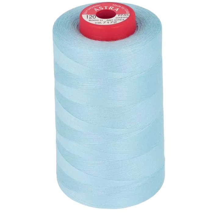Nici COATS Astra 120 kolor 7172 niebieski 5000m do szycia dzianin i tkanin