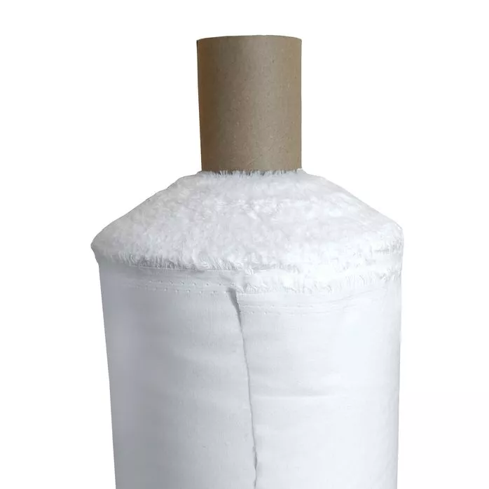 Tkanina bawełna 75 g/m² kolor biały 155 cm
