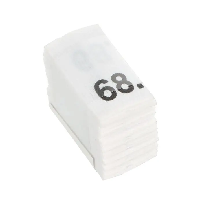 Wszywki rozmiarowe 68