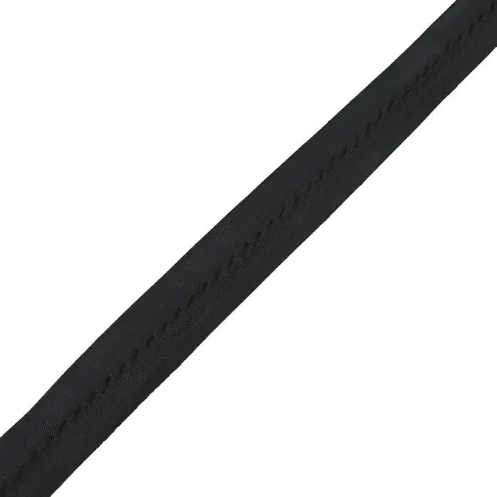 Taśma ozdobna 18mm z cyrkoniami kolor czarny