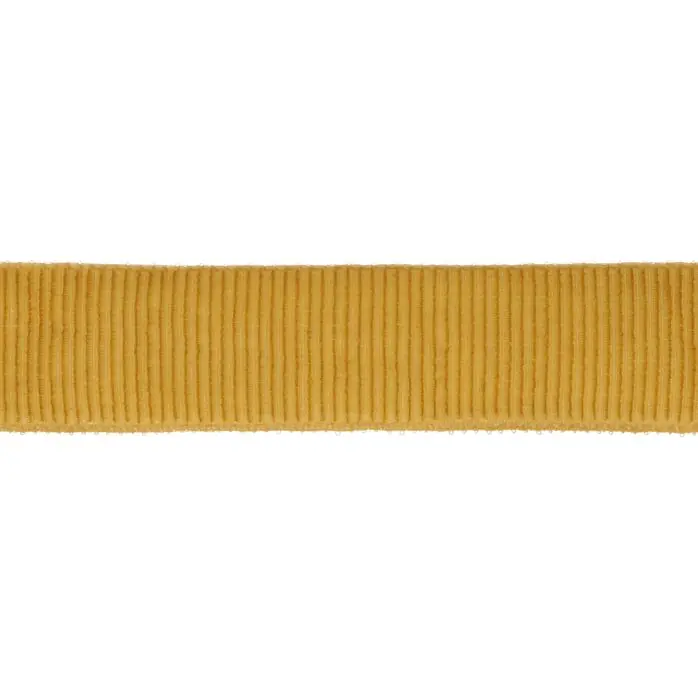 Taśma welurowa 23mm kolor żółty 50mb
