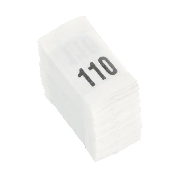 Wszywki rozmiarowe 110