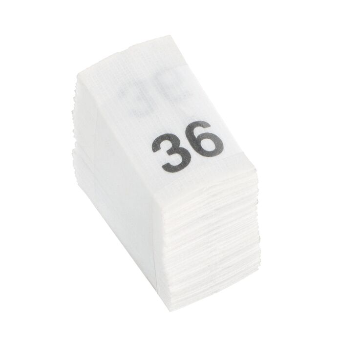 Wszywki rozmiarowe 36