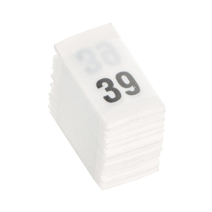 Wszywki rozmiarowe 39