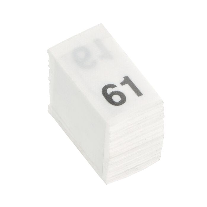 Wszywki rozmiarowe 61