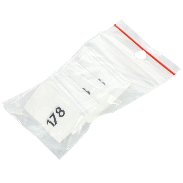 Wszywki rozmiarowe 178