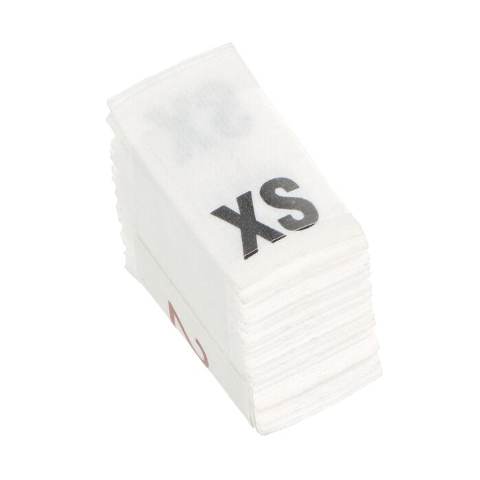 Wszywki rozmiarowe XS