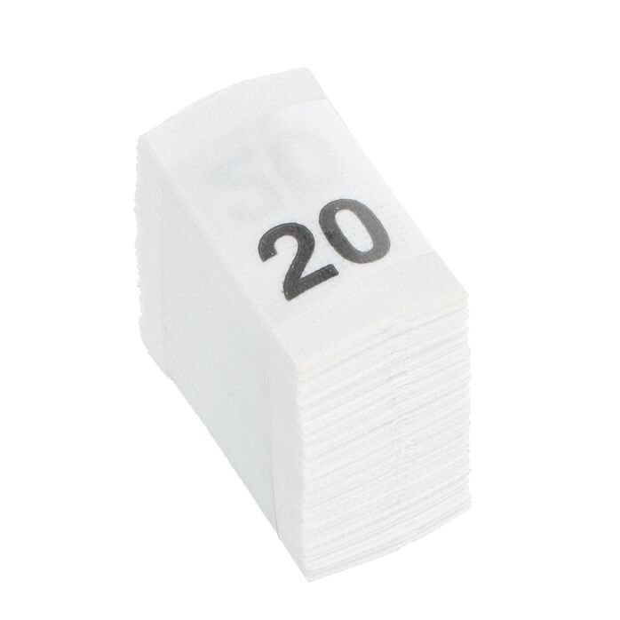 Wszywki rozmiarowe 20