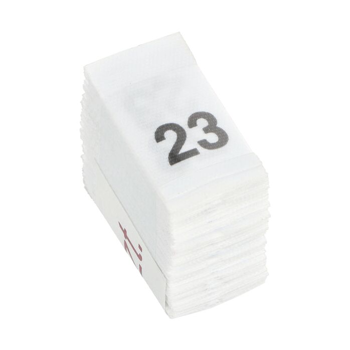 Wszywki rozmiarowe 23