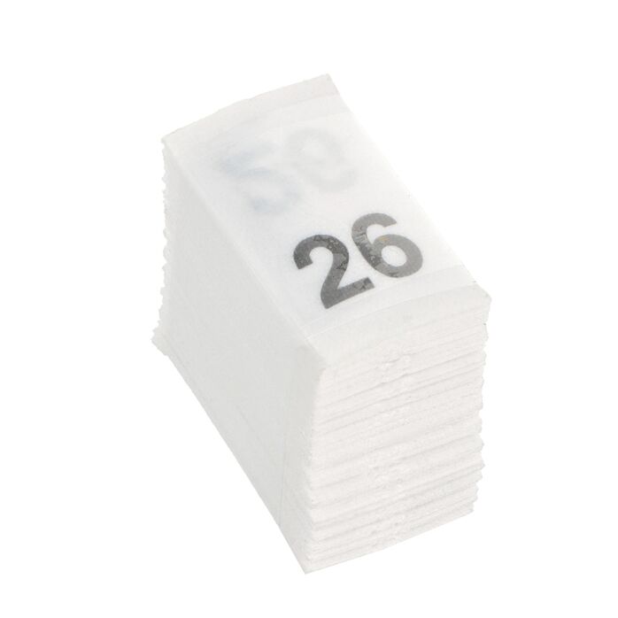 Wszywki rozmiarowe 26