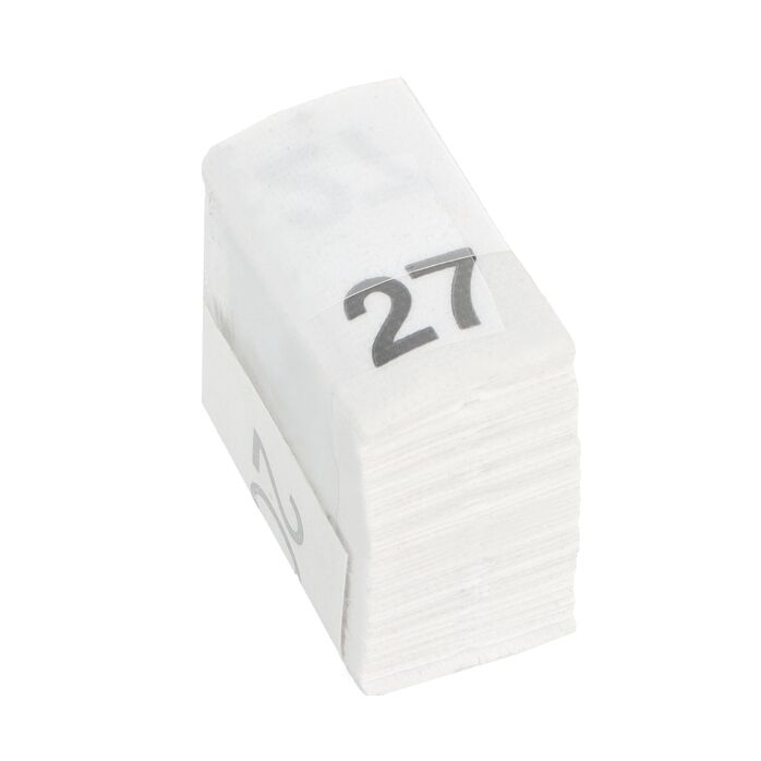 Wszywki rozmiarowe 27