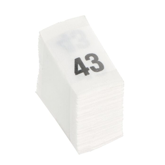 Wszywki rozmiarowe 43