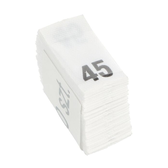 Wszywki rozmiarowe 45