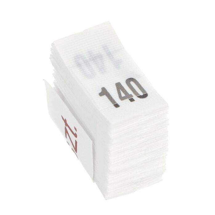 Wszywki rozmiarowe 140