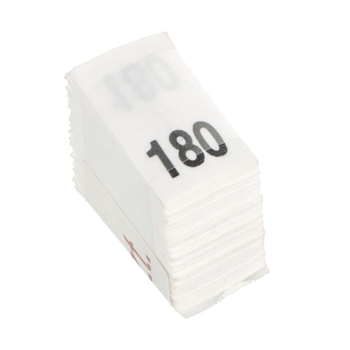 Wszywki rozmiarowe 180