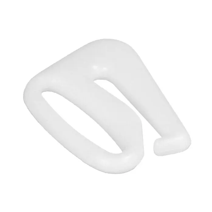 Zaczepy do ramiączek 13mm białe – 100 szt.