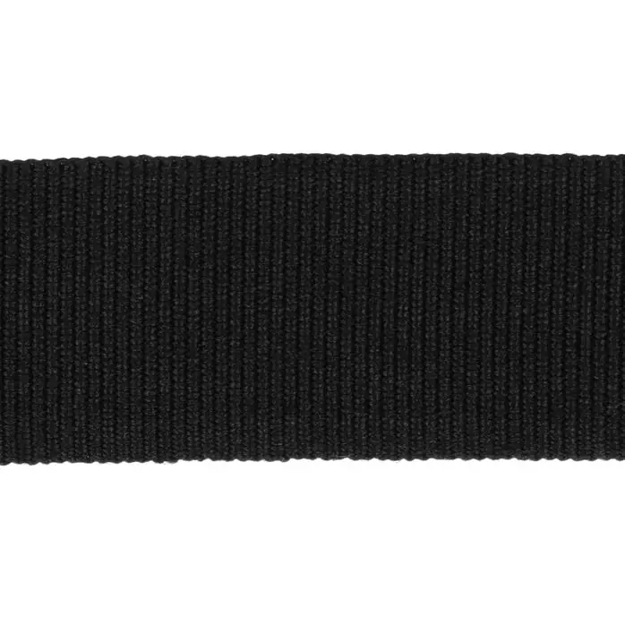 Taśma rypsowa 20mm kolor czarny 50mb