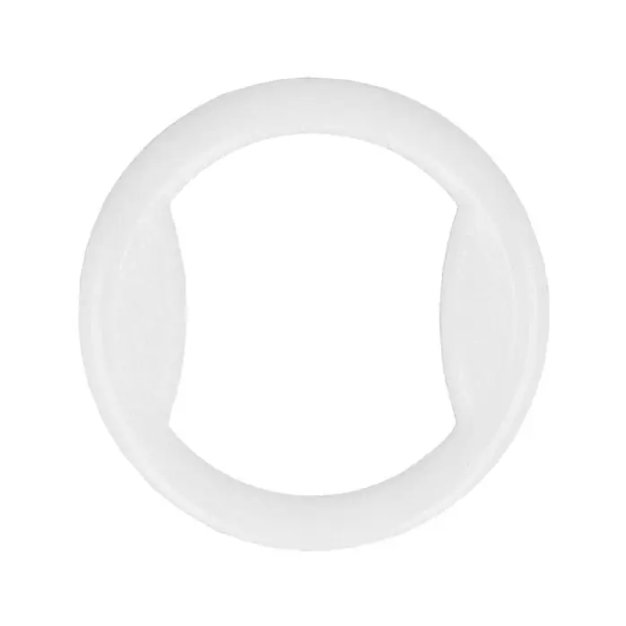 Kółka bieliźniane plastikowe 10 mm białe do biustonoszy, ramiączek, strojów kąpielowych op.100 szt.