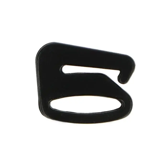 Zaczepy do ramiączek 11mm czarne – 100 szt.