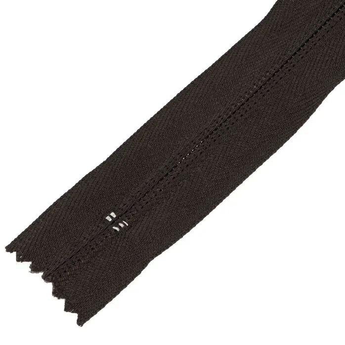 Zamek błyskawiczny #5 nierozdzielczy 10cm kolor brązowy