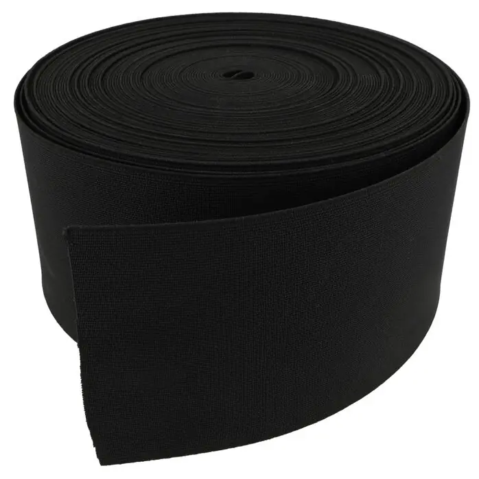 Guma obuwnicza 100mm kolor czarny 25mb