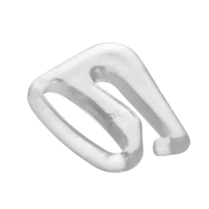 Zaczepy do ramiączek 13mm bezbarwne – 100 szt.