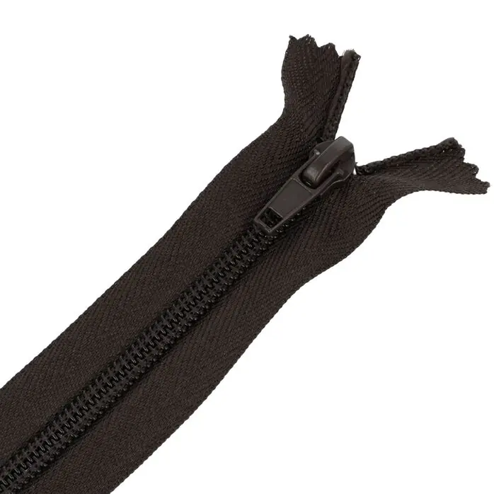 Zamek błyskawiczny #5 nierozdzielczy 10cm kolor brązowy
