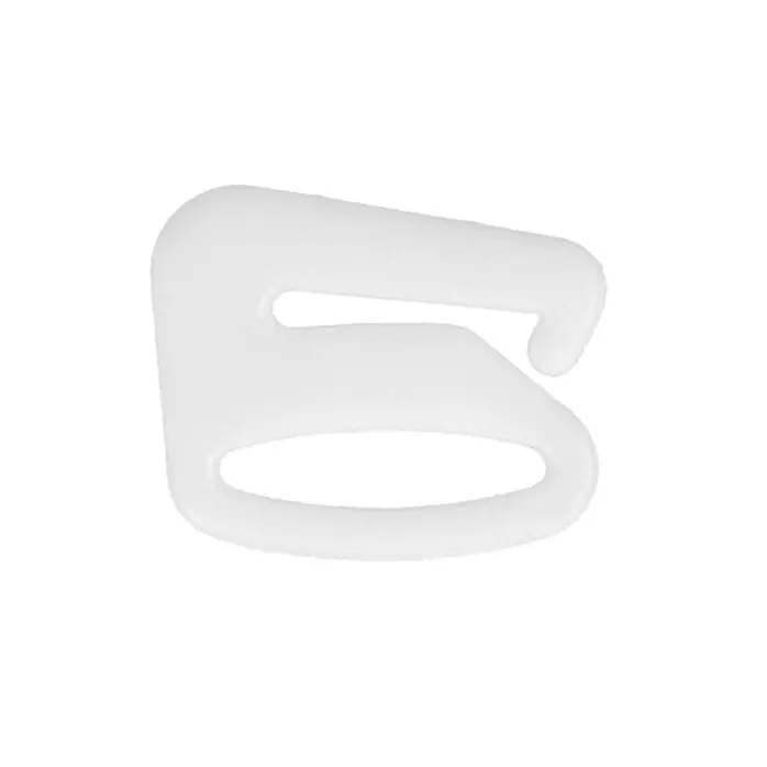 Zaczepy do ramiączek 11mm białe – 100 szt.