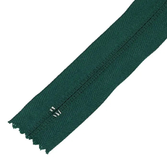 Zamek błyskawiczny #5 nierozdzielczy 10cm kolor zielony